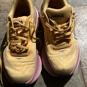 Hoka Women's Yellow Running Shoes